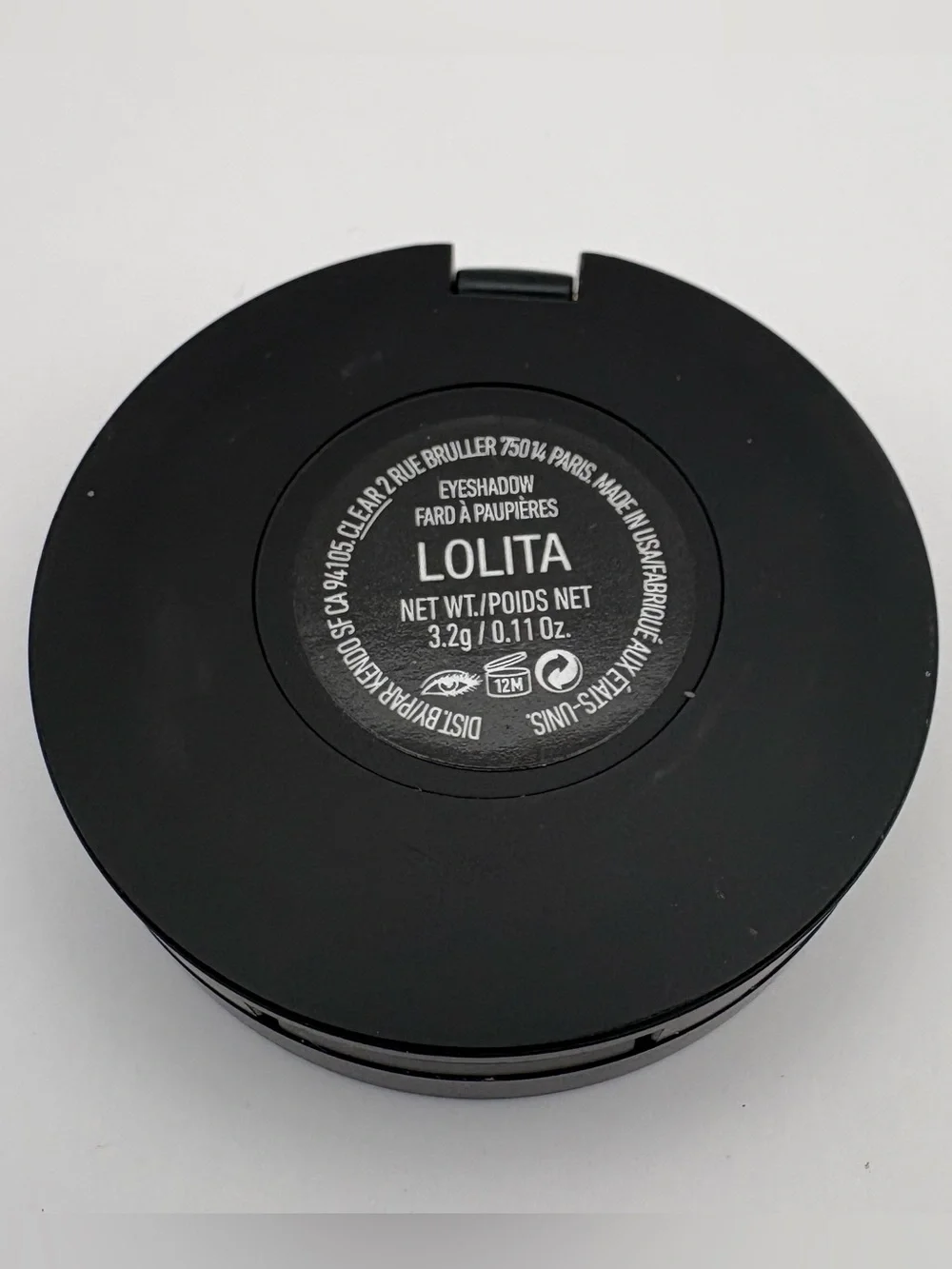 Kat Von D Lolita Eyeshadow Blush Matte Pressed Powder Vegan Makeup Compact Box